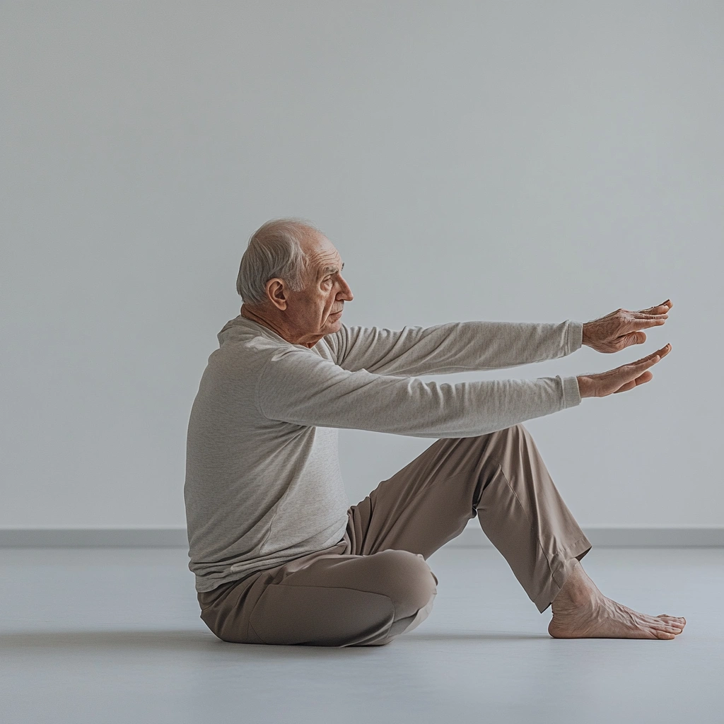 Розтяжка для покращення гнучкості у dorshalvek