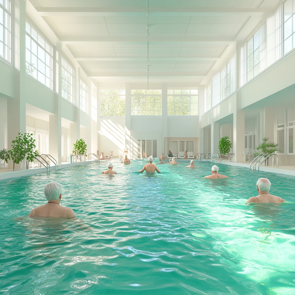 Басейн для водних вправ у dorshalvek